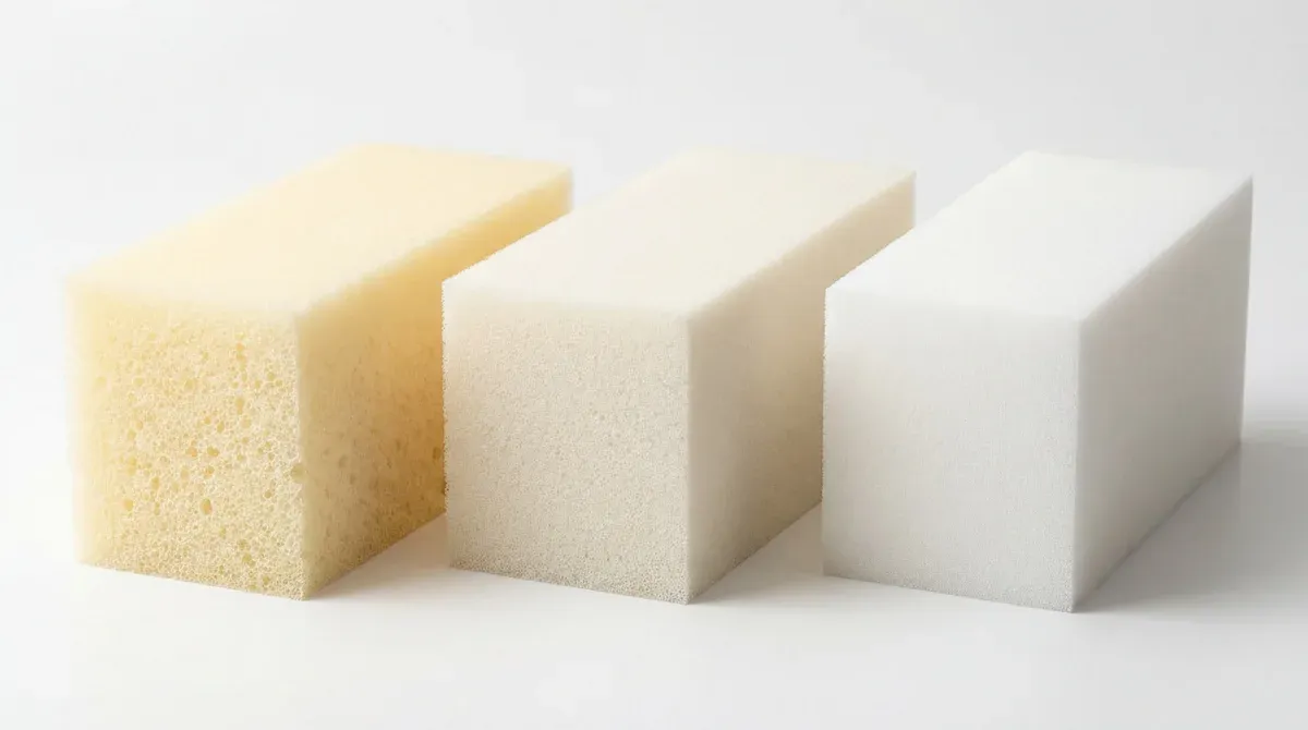 Perbandingan density busa — perbedaan kepadatan foam